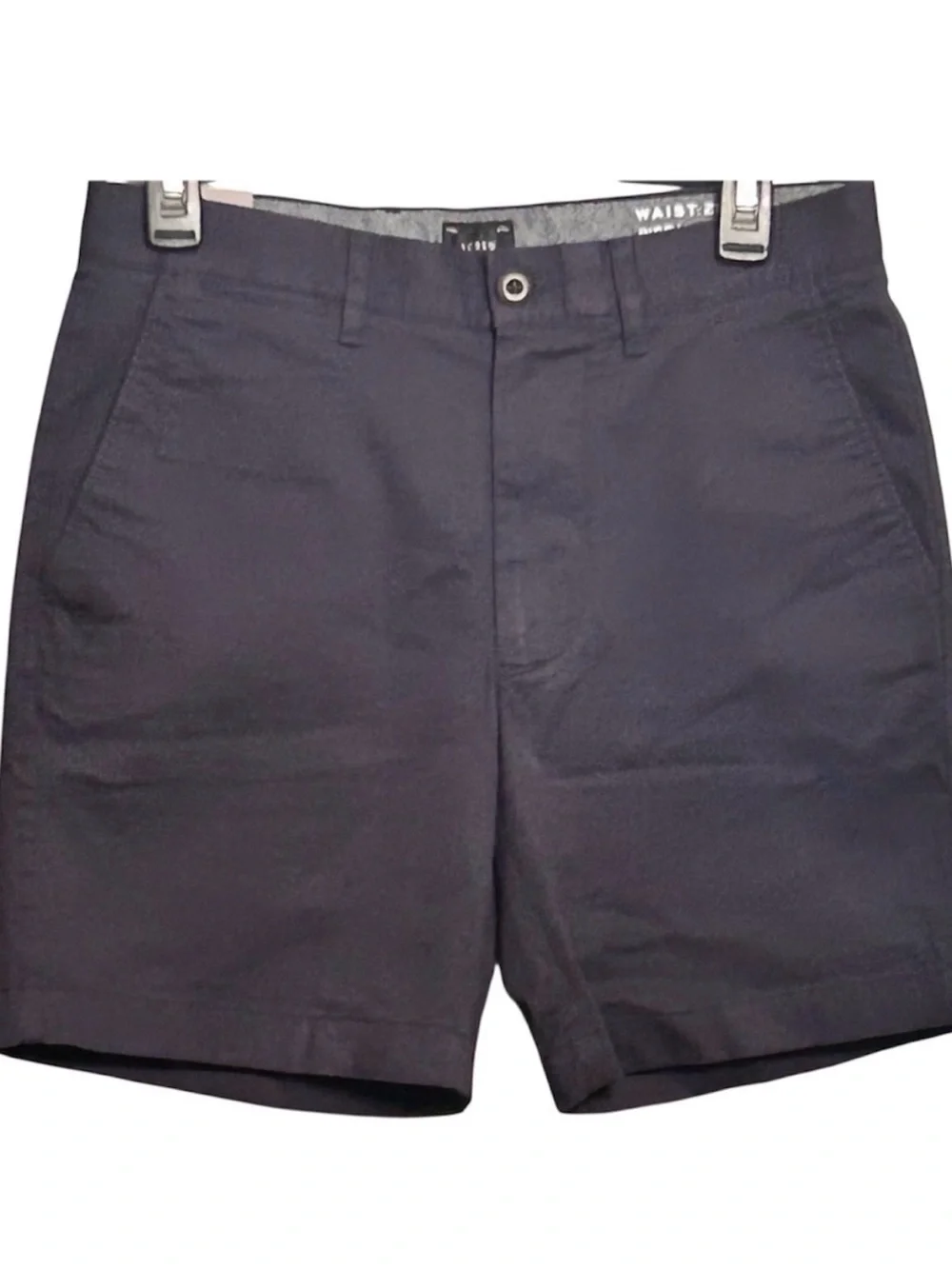 J Crew Men’s chino shorts stretch navy size 28 NEW